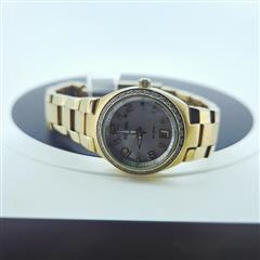 FOSSIL Lady's Wristwatch 110904 GOLD Stainless